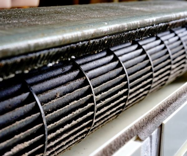 Dirty air conditioner